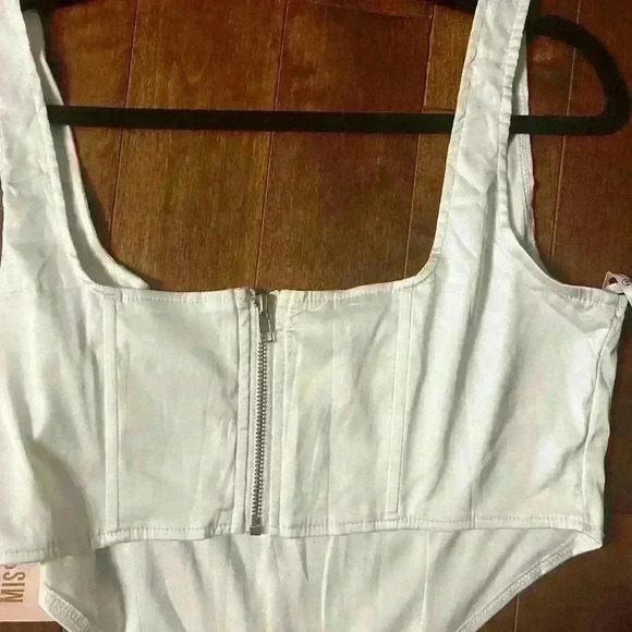 BUSTIER CROP TOP - Picture 3 of 3